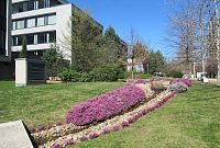 Praha/Stodůlky - parčík s vodními prvky