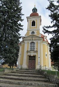 Rudná - kostel Stětí sv. Jana Křtitele