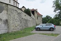 Hrad z východní strany s Daliborkou
