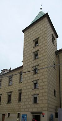 Muzeum hraček ve východní části hradu