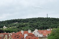 Petřín z Plečnikovy vyhlídky