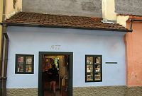Zlatá ulička - tady žil F. Kafka