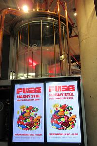 Pivovar Fuze - skleněná varna