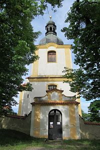 Všeradice - kostel sv. Bartoloměje