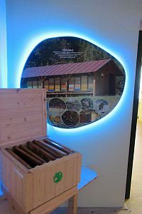 V oranžérii je expozice o včelkách