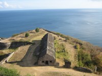 pevnost Fort Brimstonne Hill-nemocnice