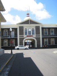 hl.město St.Kitts: Basseterre-celnice