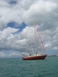 Sint Maarten-poslední foto na naši loď