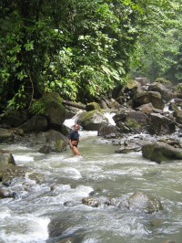 Dominika-cesta k vodopádům