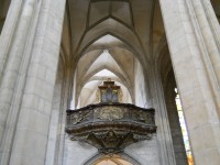 Chrám Sv. Barbory - malé boční varhany