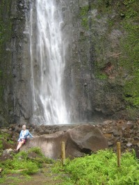 2. vodopád  Carbet Falls