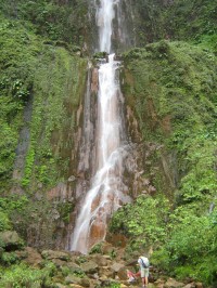 1. vodopád  Carbet Falls