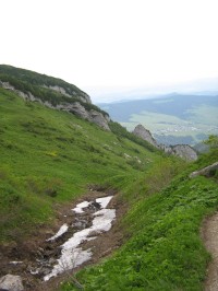 Monkova dolina - pohled zpět