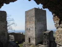 Hrad Choustník - věž - rozhledna