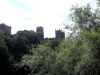 Durham - první pohled na katedrálu