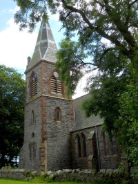 kostel ve Woodhead - kousek před Fyvií