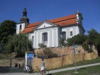 Vejprnice - barokní kostel sv. Vojtěcha  z r. 1722 - 1726