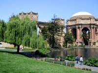 San Francisko - budova Paláce výtvarného umění/Exploratoria