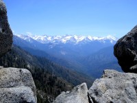 Sequoia par - Moro Rock - výhledy