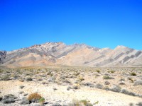 Odjíždíme z Death Valley - Nopah Range