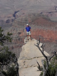 Grand Canyon - neulomilo a za tu fotku to stálo