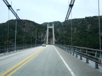 Most přes Fedafjorden