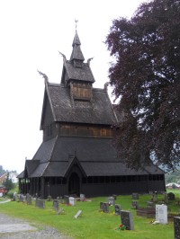 Vikoyri stavkirche – středověké kostely