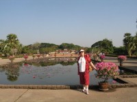 Jezírko v Sukhothai