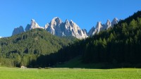 S Červeným kohoutem (Roter Hahn) přes Geisler Gruppe (Jižní Tyrolsko)