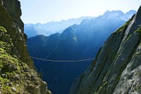 Visuté mosty Švýcarska spojnice do ráje