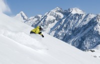 Veysonnaz nabízí krásné lyžování na jedinečné sjezdovce