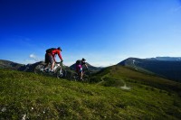 Horská cyklistika v Korutanech (Rakousko)