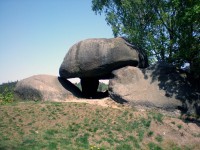 Čertův kámen ve Vrkoslavicích