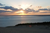 Západ slunce - Dune de Pilat