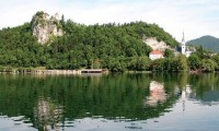 Jezero Bled s proslulým hradem