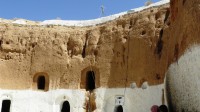 Jeskynní obydlí Berberů, Matmata, Tunisko