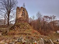 Zřícenina hradu Swiece