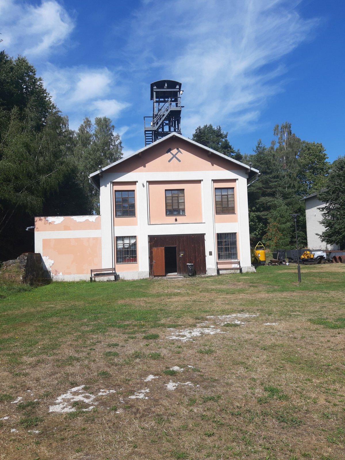 Hornické muzeum a skanzen Krásno nedaleko Horního SLavkova