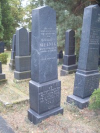 Hrob Barbory Melnik ženy, která přišla do Boleslavi z Mělníka 