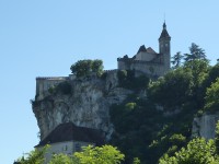 zamek nad Rocamadourem