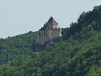 na obzoru hrad Castelnaud