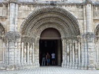 portál kostela opatství