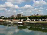 řeka Charente a oblouk