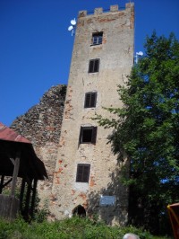 Věž hradu Rýzmberk