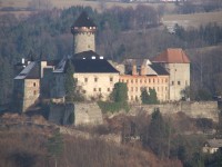 Sovinec - výhled na hrad