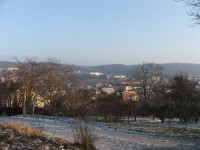 pohled z kapličky na město