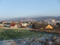 pohled z kapličky na město