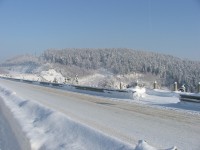 Slezská Harta v zimě