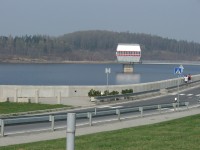 Přehrada Slezská Harta - hráz