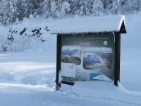 Slezská Harta v zimě